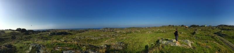 Kleine Insel im Meer