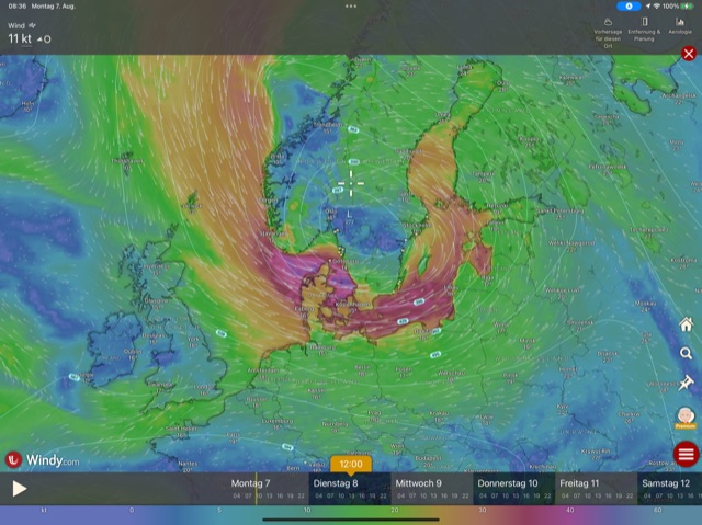 „Ungewöhnliche Wetterlage“